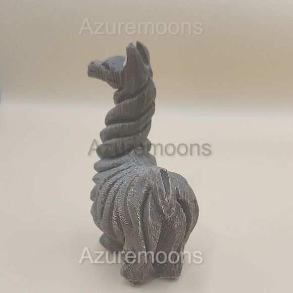 Artesania Riconda Llama Figurine handmade 4.25 tall 3.5 long - Picture 3 of 9